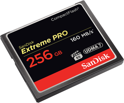 Card Memorie CompactFlash SanDisk Extreme Pro, 256Gb, UDMA 7 SDCFXPS-256G-X46