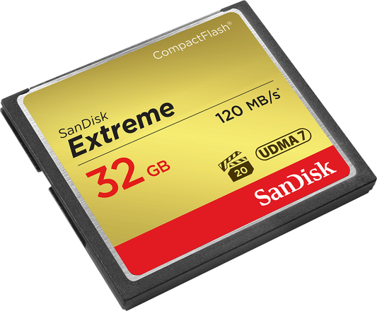 Card Memorie CompactFlash SanDisk Extreme, 32Gb, UDMA 7 SDCFXSB-032G-G46