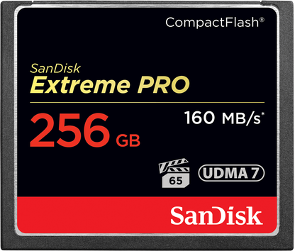 Card Memorie CompactFlash SanDisk Extreme Pro, 256Gb, UDMA 7 SDCFXPS-256G-X46