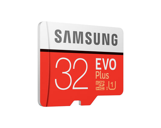 Card Memorie microSDHC Samsung Evo Plus, 32Gb, Clasa 10 / UHS-1 U1, Cu Adaptor MB-MC32GA/APC