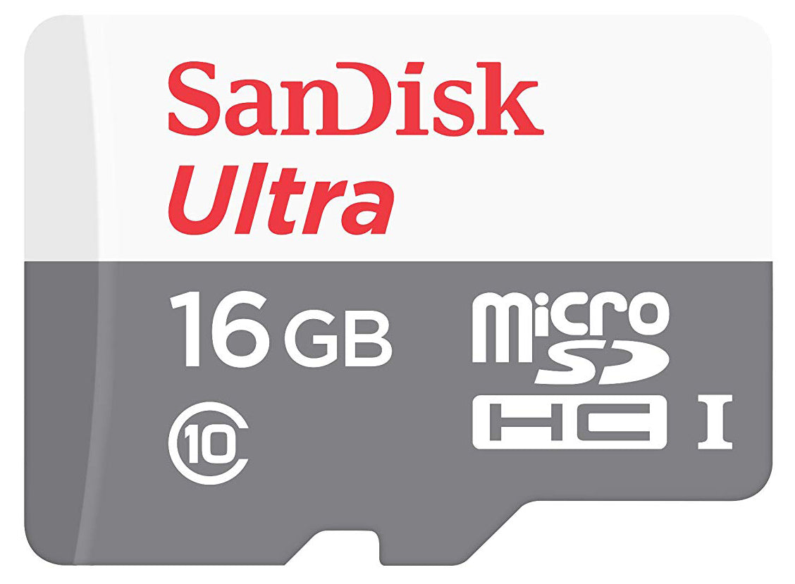 Card Memorie microSDHC SanDisk Ultra, 16Gb, Clasa 10 SDSQUNS-016G-GN3MN