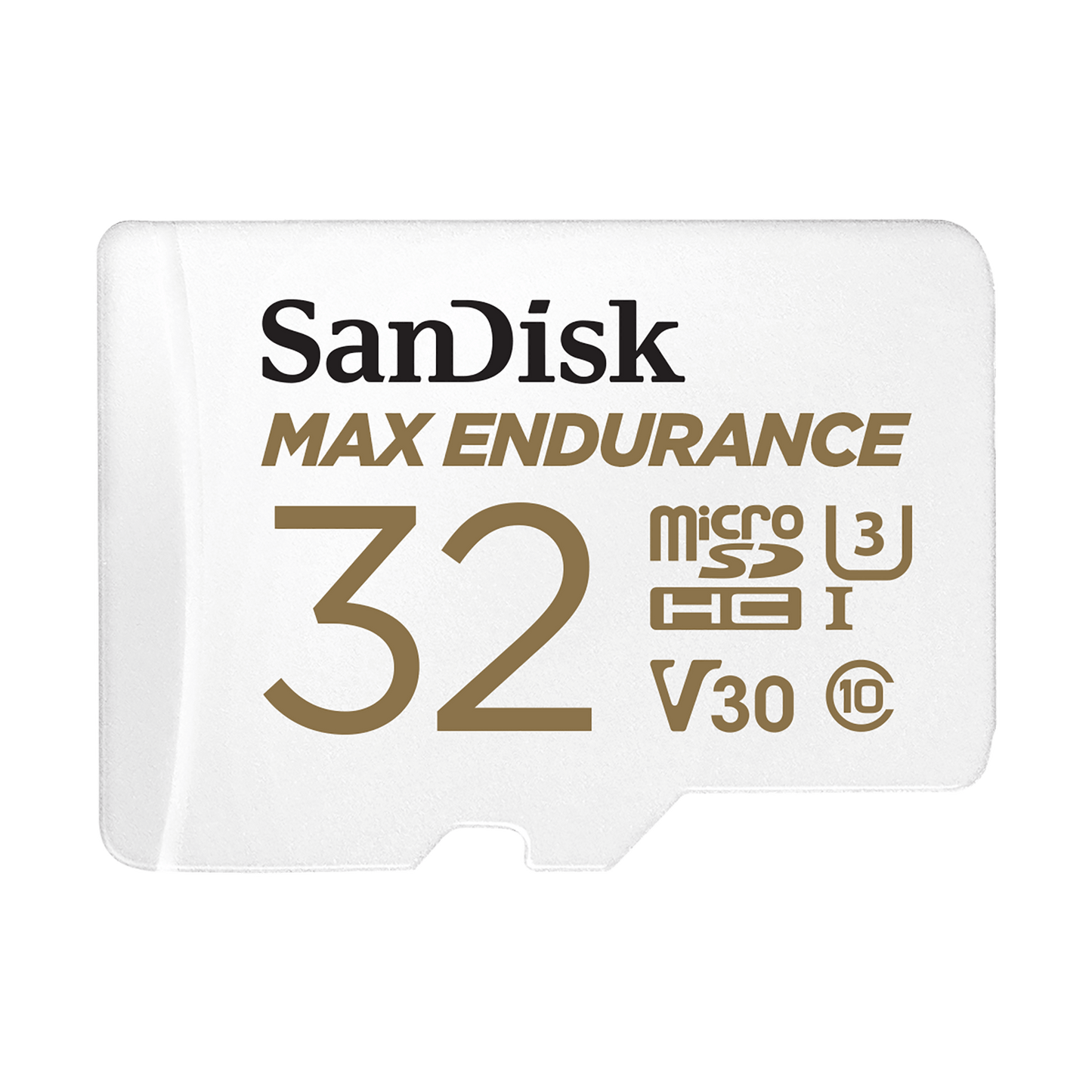 Card Memorie microSDHC SanDisk MAX Endurance, 32Gb, Clasa 10 / UHS-1 U3, Cu Adaptor SDSQQVR-032G-GN6IA