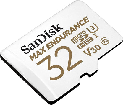 Card Memorie microSDHC SanDisk MAX Endurance, 32Gb, Clasa 10 / UHS-1 U3, Cu Adaptor SDSQQVR-032G-GN6IA