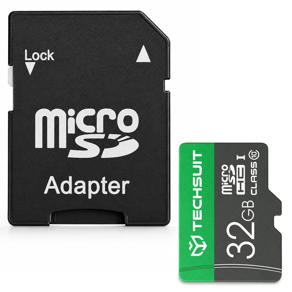 Card Memorie microSDHC Techsuit THCM11, 32Gb, Clasa 10, Cu Adaptor