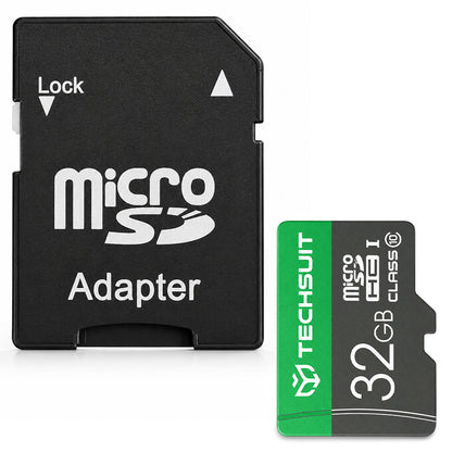 Card Memorie microSDHC Techsuit THCM11, 32Gb, Clasa 10, Cu Adaptor