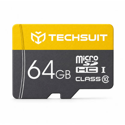 Card Memorie microSDXC Techsuit THCM11, 64Gb, Clasa 10, Cu Adaptor