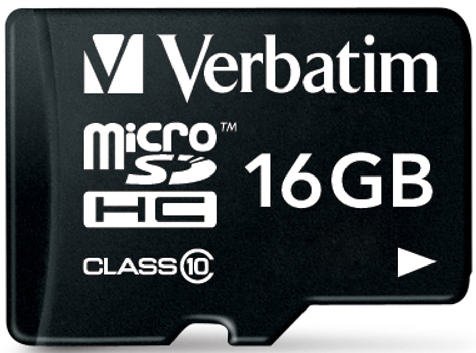 Card Memorie microSDHC Verbatim, 16Gb, Clasa 10 / UHS-1 U1, Cu Adaptor 44082