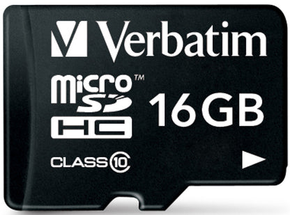 Card Memorie microSDHC Verbatim, 16Gb, Clasa 10 / UHS-1 U1, Cu Adaptor 44082