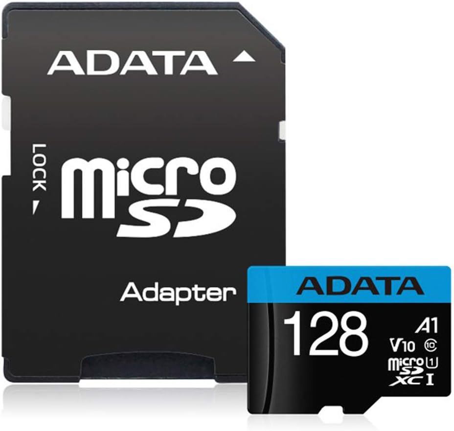 Card Memorie microSDXC Adata Premier, 128Gb, Clasa 10 / UHS-1 U1, Cu Adaptor AUSDX128GUICL10A1-RA1