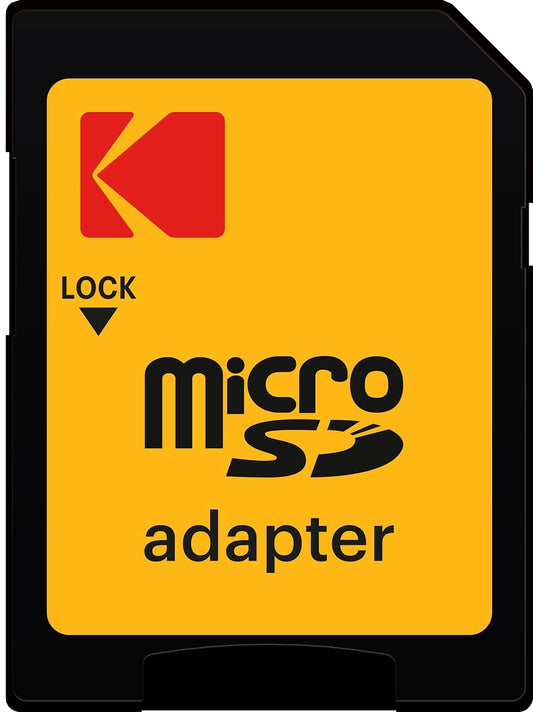 Card Memorie microSDXC Kodak Ultra Performance, 128Gb, Clasa 10 / UHS-1 U3, Cu Adaptor EKMSDM128GXC10HPRK