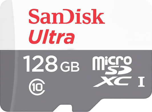 Card Memorie microSDXC SanDisk Ultra, 128Gb, Clasa 10 SDSQUNR-128G-GN3MN