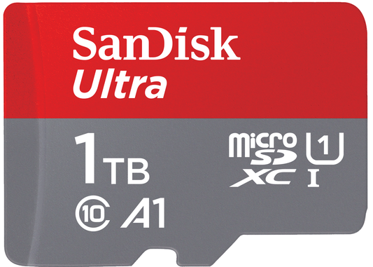 Card Memorie microSDXC SanDisk Ultra Android A1, 1TB, Clasa 10 / UHS-1 U1 SDSQUAC-1T00-GN6MN