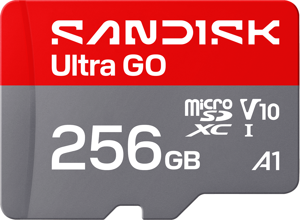 Card Memorie microSDXC SanDisk Ultra GO Android A1, 256Gb, Clasa 10 / UHS-1 U1 SDSQUGN-256G-GN6MN