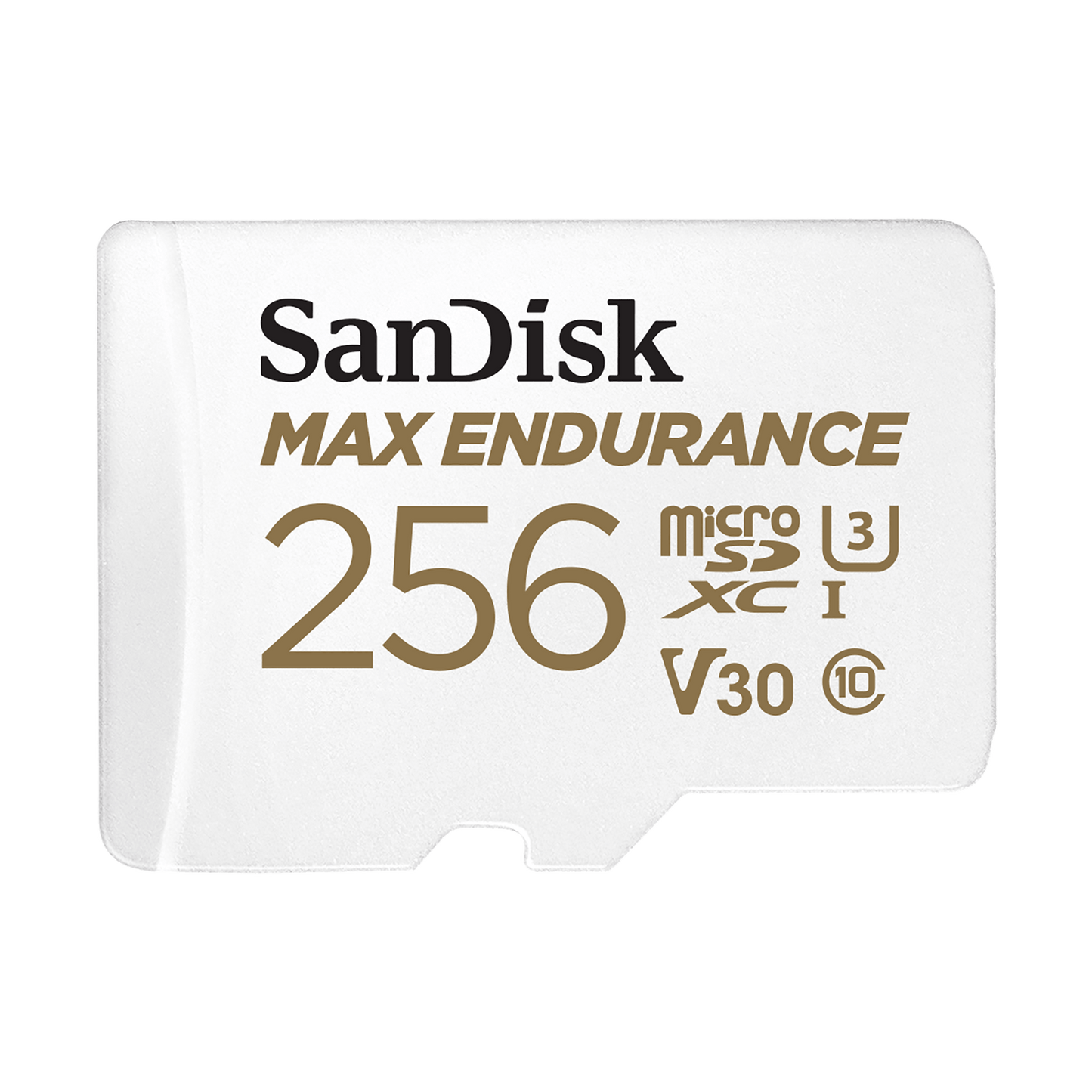 Card Memorie microSDXC SanDisk MAX Endurance, 256Gb, Clasa 10 / UHS-1 U3, Cu Adaptor SDSQQVR-256G-GN6IA