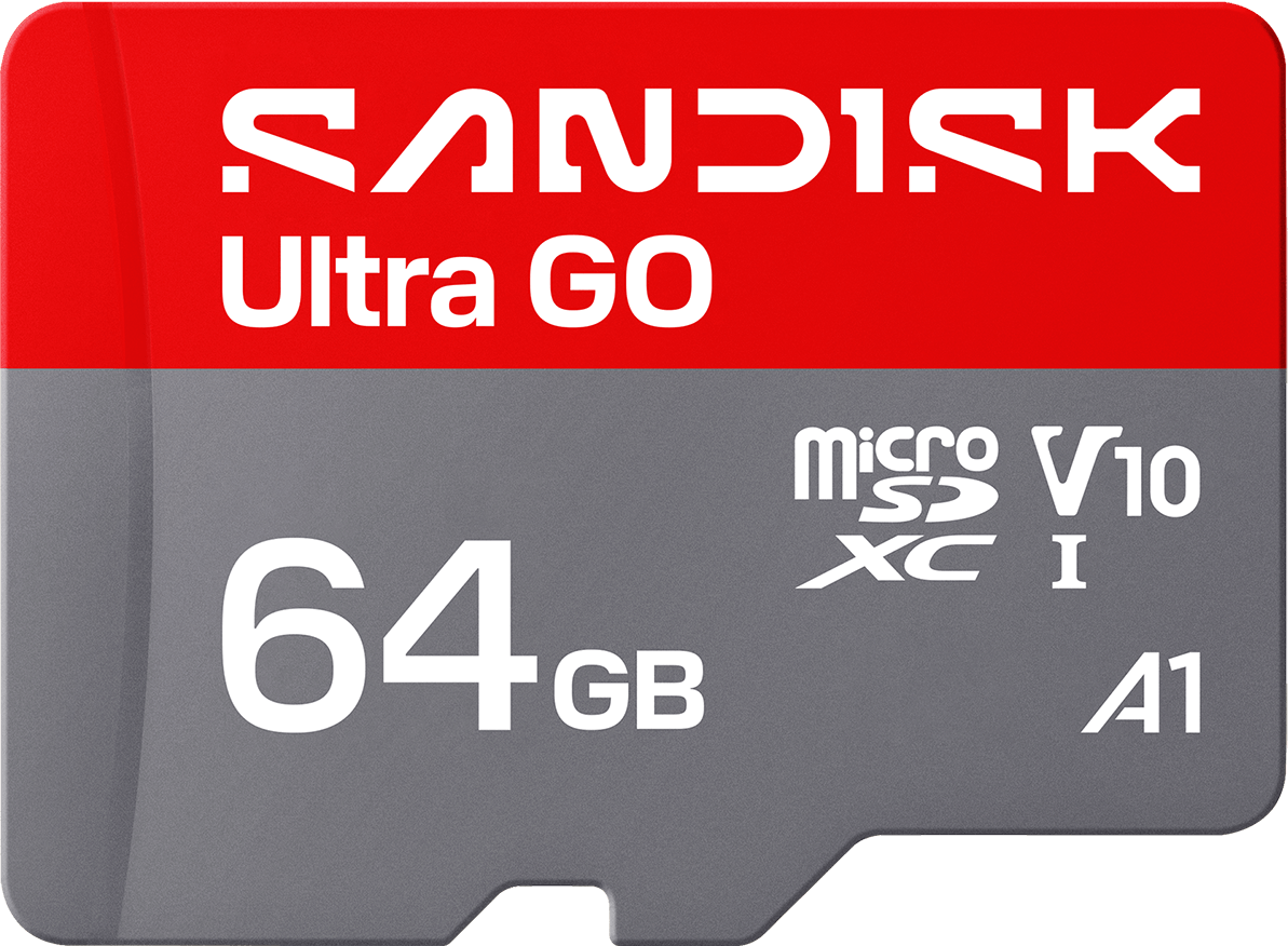 Card Memorie microSDXC SanDisk Ultra GO Android A1, 64Gb, Clasa 10 / UHS-1 U1 SDSQUGN-064G-GN6MN