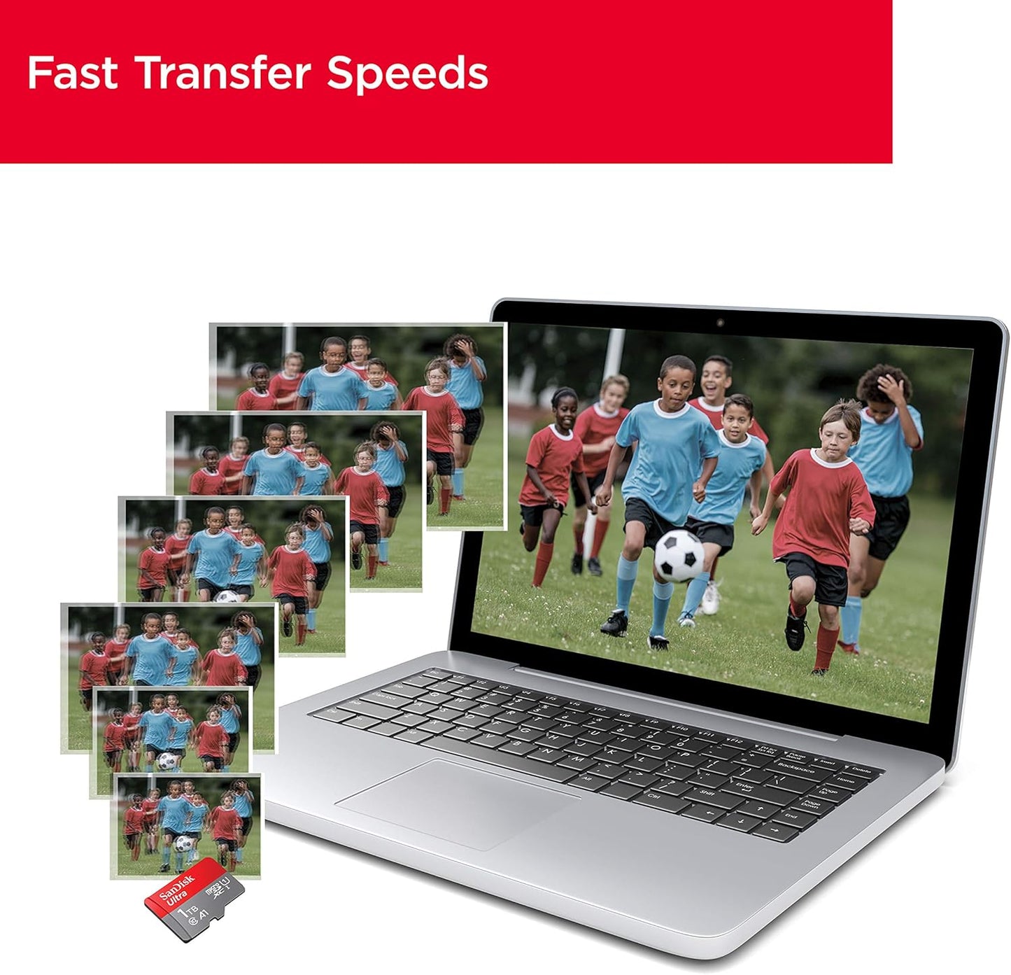 Card Memorie microSDXC SanDisk Ultra Android A1, 512Gb, Clasa 10 / UHS-1 U1 SDSQUAC-512G-GN6MN