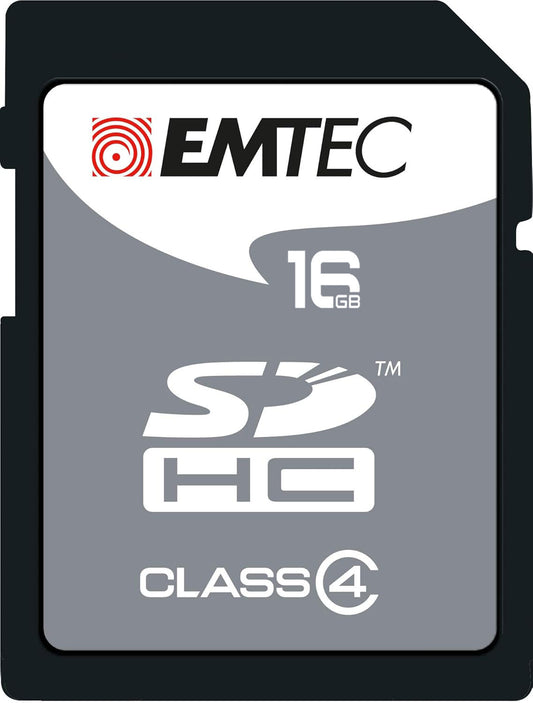 Card Memorie SDHC Emtec EliteSilver, 16Gb, Clasa 4 ECMSD16GHC4