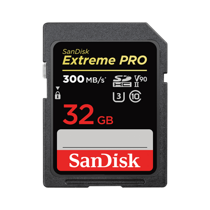 Card Memorie SDHC SanDisk Extreme Pro, 32Gb, Clasa 10 / UHS-1 U3 SDSDXXO-032G-GN4IN