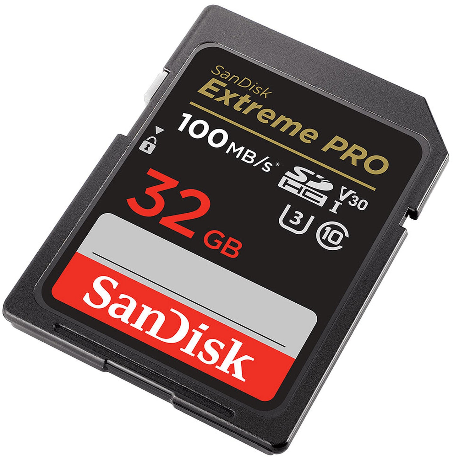 Card Memorie SDHC SanDisk Extreme Pro, 32Gb, Clasa 10 / UHS-1 U3 SDSDXXO-032G-GN4IN