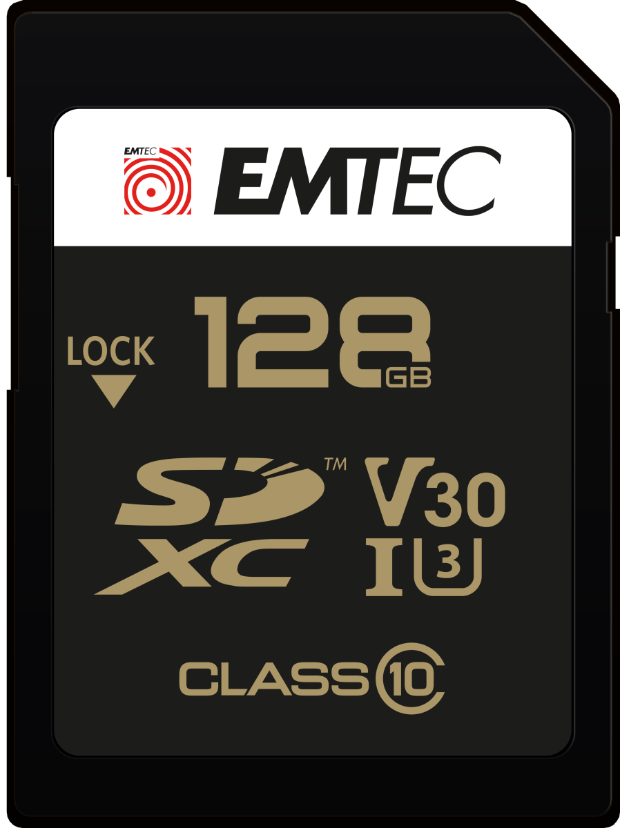 Card Memorie SDXC Emtec SpeedIn Pro, 128Gb, Clasa 10 / UHS-1 U3 ECMSD128GXC10SP