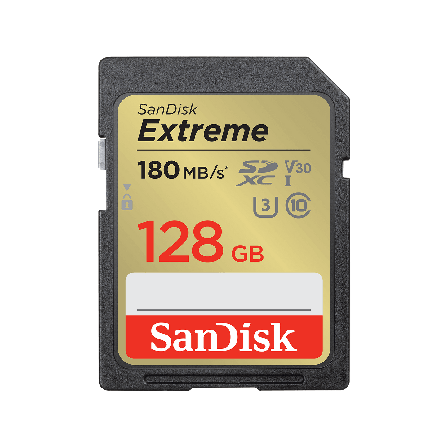 Card Memorie SDXC SanDisk Extreme, 128Gb, Clasa 10 / UHS-1 U3 SDSDXVA-128G-GNCIN