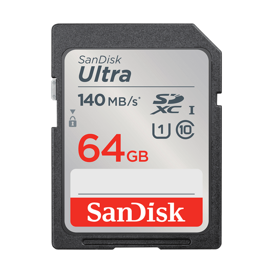 Card Memorie SDXC SanDisk Ultra, 64Gb, Clasa 10 / UHS-1 U1 SDSDUNB-064G-GN6IN