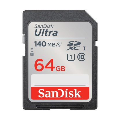 Card Memorie SDXC SanDisk Ultra, 64Gb, Clasa 10 / UHS-1 U1 SDSDUNB-064G-GN6IN