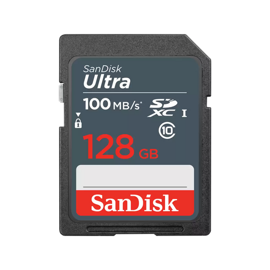Card Memorie SDXC SanDisk Ultra, 128Gb, Clasa 10 SDSDUNR-128G-GN3IN
