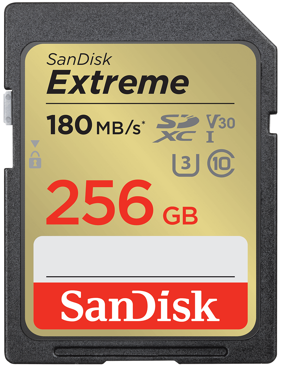 Card Memorie SDXC SanDisk Extreme, 256Gb, Clasa 10 / UHS-1 U3 SDSDXVV-256G-GNCIN