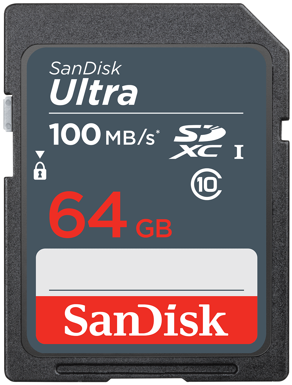 Card Memorie SDXC SanDisk Ultra, 64Gb, Clasa 10 SDSDUNR-064G-GN3IN