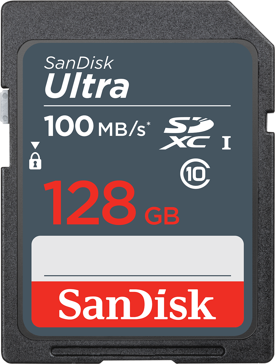 Card Memorie SDXC SanDisk Ultra, 128Gb, Clasa 10 SDSDUNR-128G-GN3IN