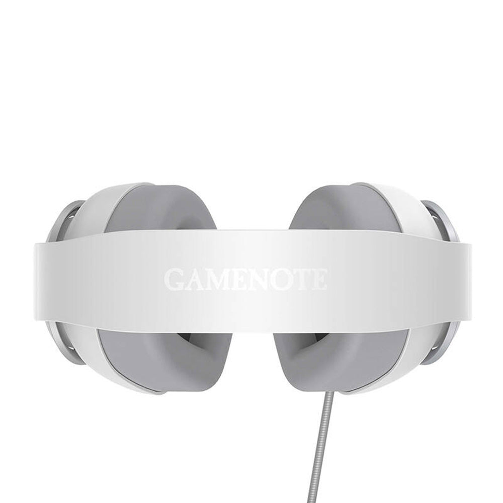 Casti Gaming 3.5mm HAVIT H2230d, 1.8m, Albe
