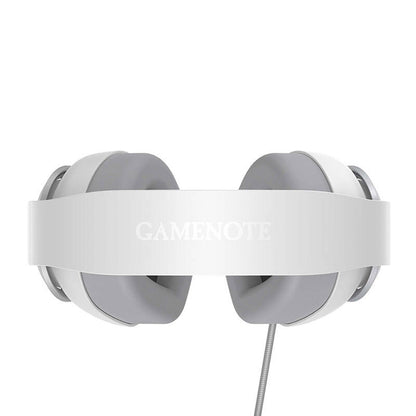 Casti Gaming 3.5mm HAVIT H2230d, 1.8m, Albe