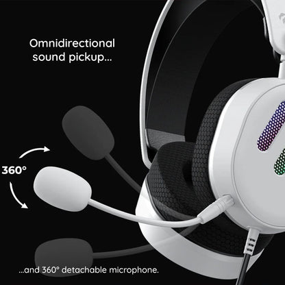 Casti Gaming USB HAVIT H2038U, 2m, Negre