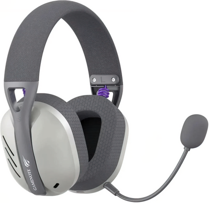 Casti Gaming Wireless HAVIT Fuxi-H3, BT / Wi-Fi / Wired, Gri