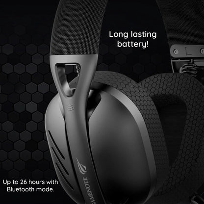 Casti Gaming Wireless HAVIT Fuxi-H3, BT / Wi-Fi / Wired, Gri