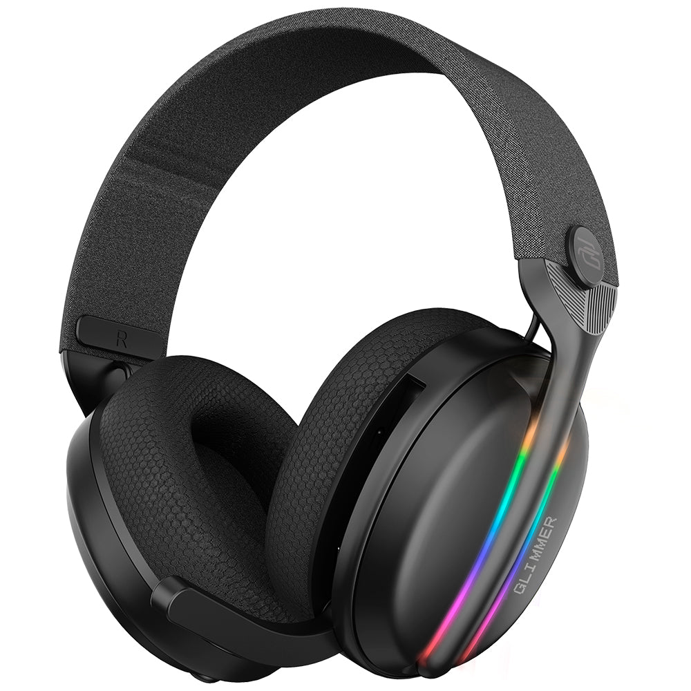 Casti Gaming Wireless Proove Glimmer, RGB, BT / Wi-Fi / Wired, Negre Mov WHGL00022016