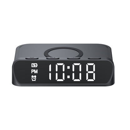 Ceas Digital HAVIT W3031 cu Incarcare Wireless QI, Negru