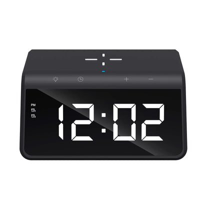 Ceas Digital HAVIT W320 cu Incarcare Wireless QI, Negru