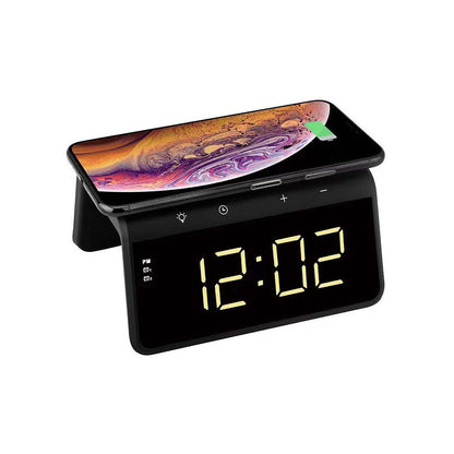 Ceas Digital HAVIT W320 cu Incarcare Wireless QI, Negru