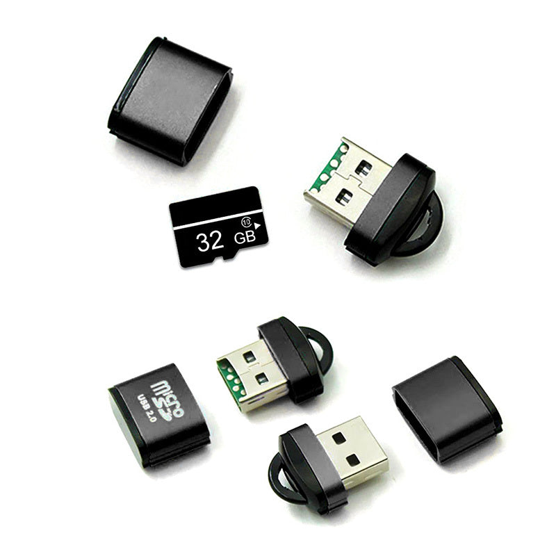 Cititor Card USB OEM CR01, microSD, Negru