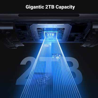 Cititor Card USB / USB-C UGREEN CM185, SD - microSD, Gri