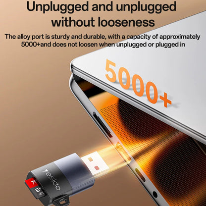 Cititor Card USB Yesido GS36, microSD, Negru