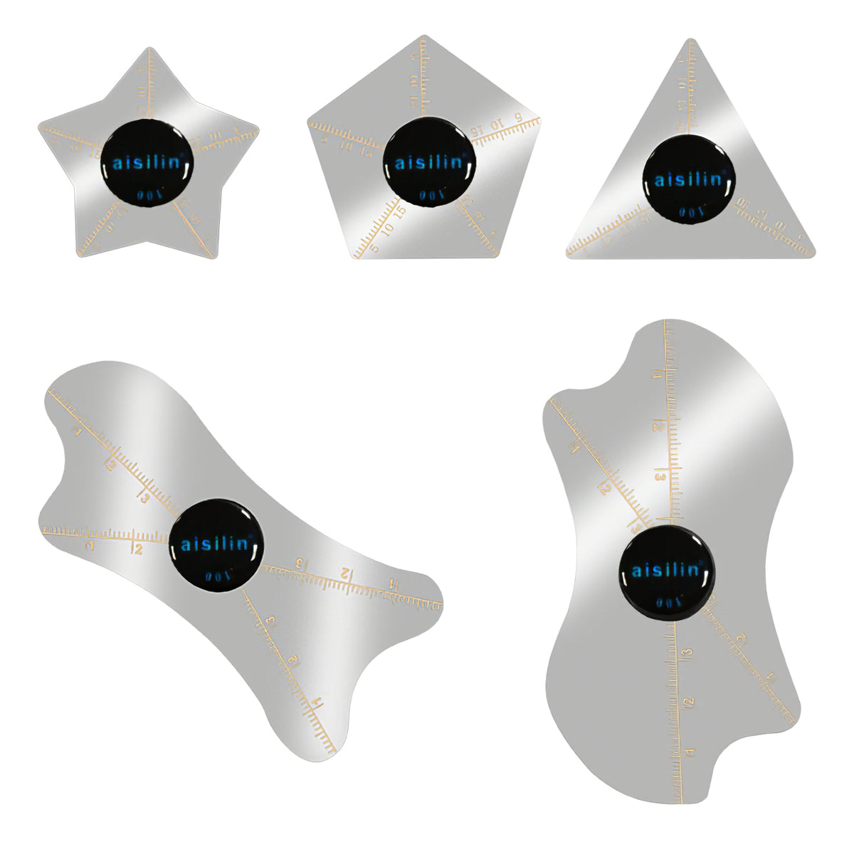 Clips Metalic OEM, 5in1