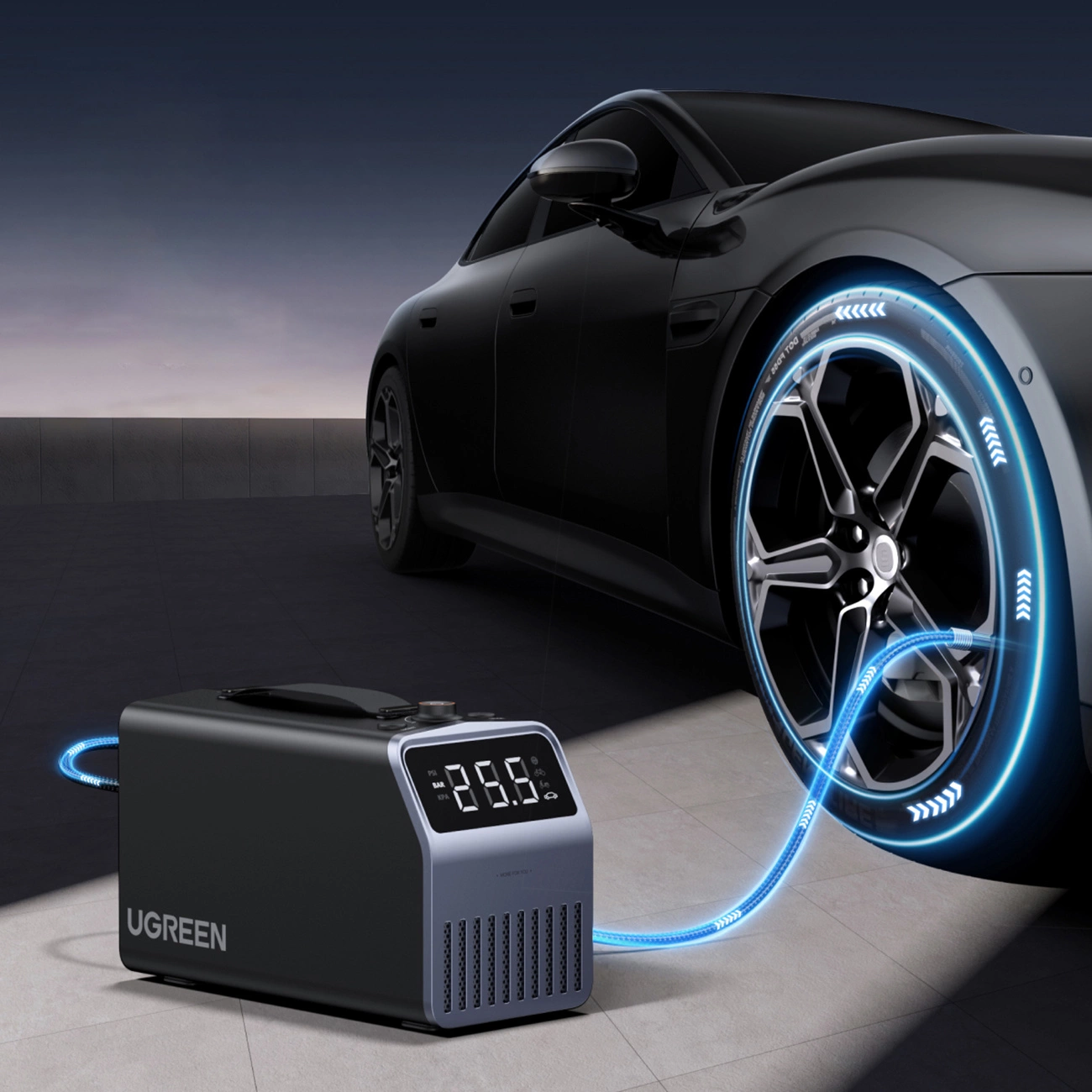 Compresor Auto UGREEN Digital Display