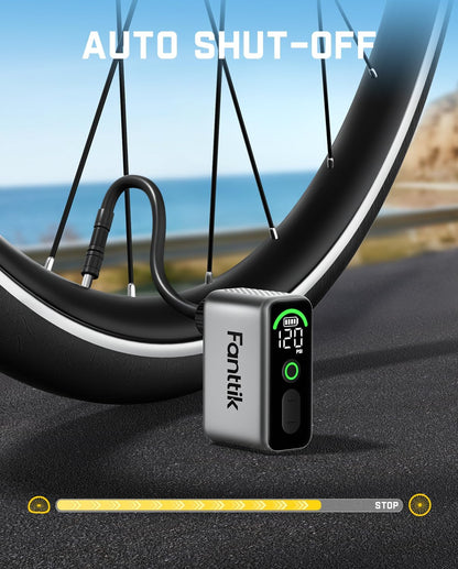 Compresor Bicicleta Fanttik X10 Ace Tiny, Gri