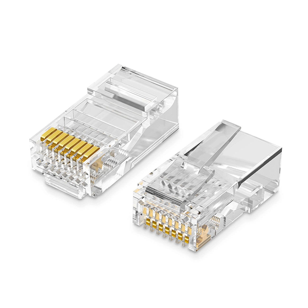 Conector Retea UGREEN NW110, RJ45, Cat5/5e, Set 100 bucati