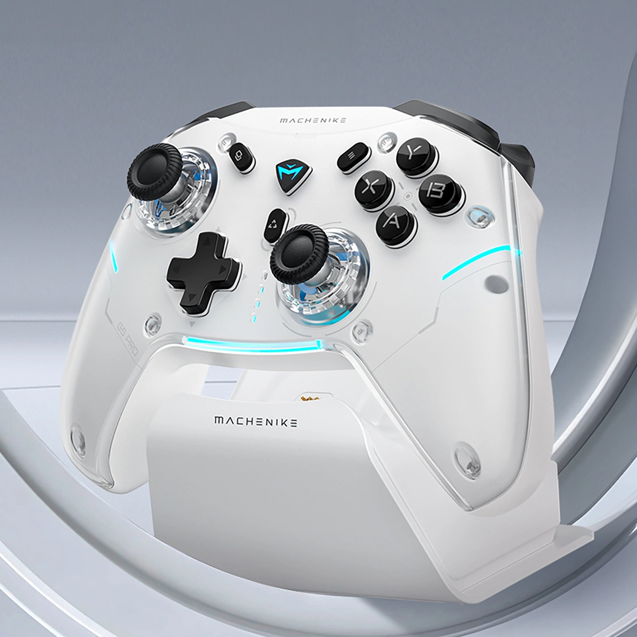 Controller Machenike G5Pro Max cu Statie de Incarcare, Alb