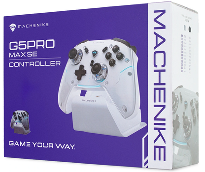 Controller Machenike G5Pro Max cu Statie de Incarcare, Alb