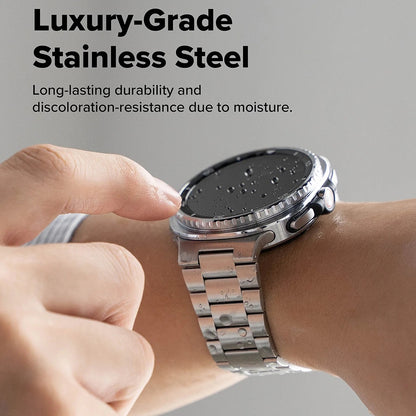 Curea Ringke Metal One Air pentru Samsung Galaxy Watch8 / Watch8 Classic Series, Argintie